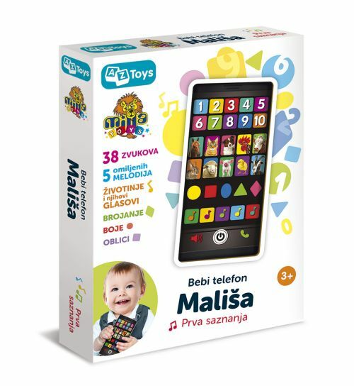 BEBI TELEFON MALIŠA U KUTIJI 01029 MIL